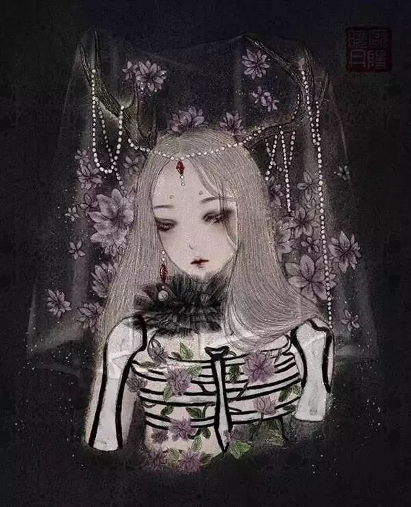 自帶仙氣的手繪插畫，古典與現(xiàn)代的巧妙結(jié)合