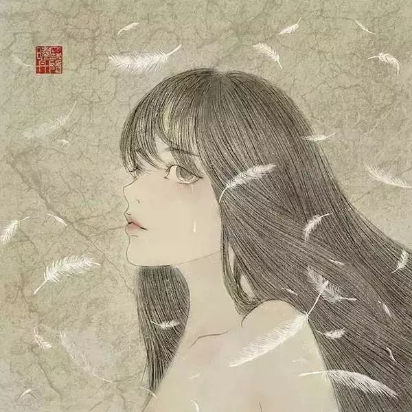 自帶仙氣的手繪插畫，古典與現(xiàn)代的巧妙結合