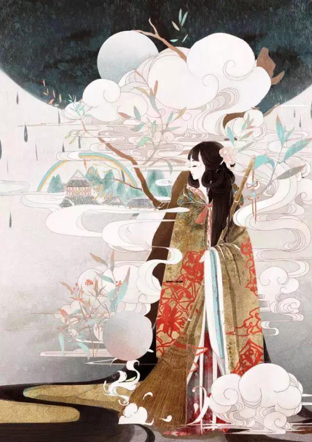 5款唯美古風(fēng)圖片：飲月千尺，寂夜成相思