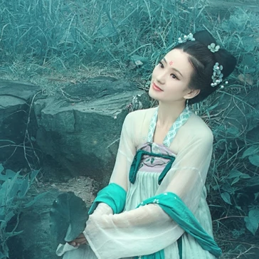 文藝可愛清新女生頭像，唯美古風(fēng)真人頭像