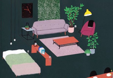 簡約小插畫，簡單小日子