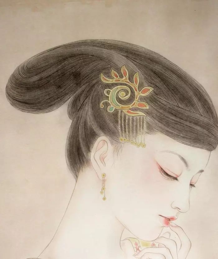 古風(fēng)詩意手繪插畫：一場(chǎng)風(fēng)花雪月任飄搖美！