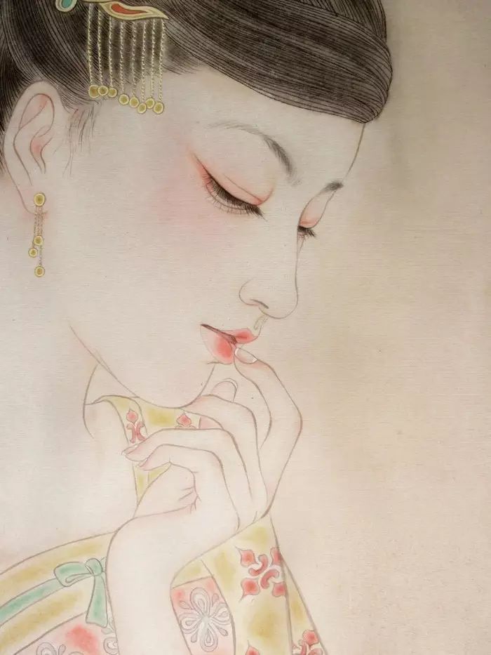 古風(fēng)詩意手繪插畫：一場(chǎng)風(fēng)花雪月任飄搖美！