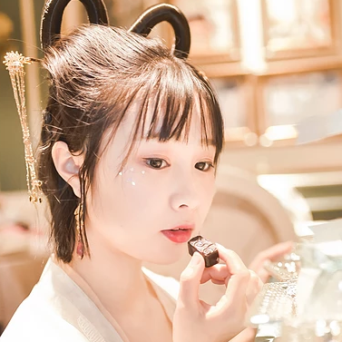 清新可愛(ài)小女孩女生頭像，唯美古風(fēng)真人頭像