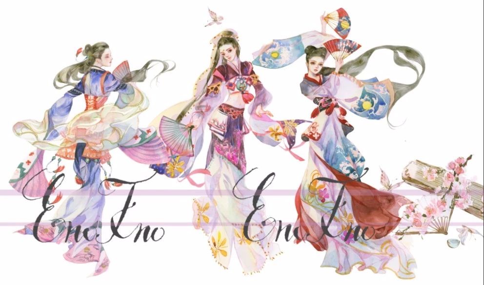 驚艷水彩插畫之美，獨特畫風不一樣的美