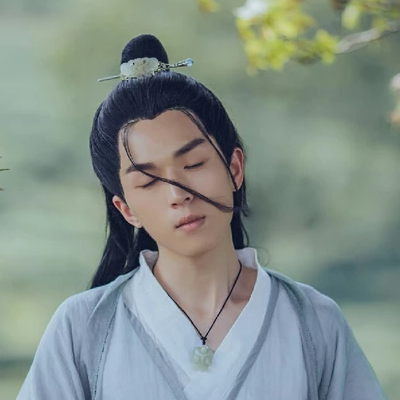 青山書生氣息男生頭像，唯美古風真人頭像