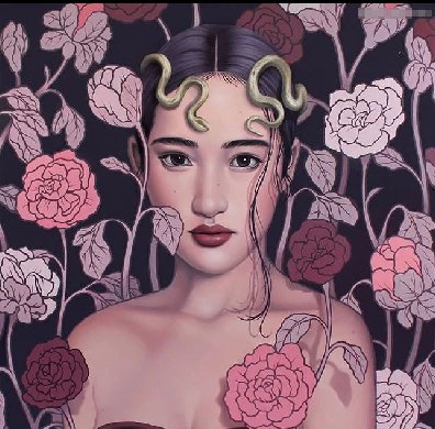 肖像插畫遇上植物花卉，碰撞出不一樣的火花！