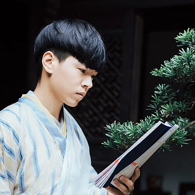 文藝書生男生頭像，唯美古風(fēng)真人頭像