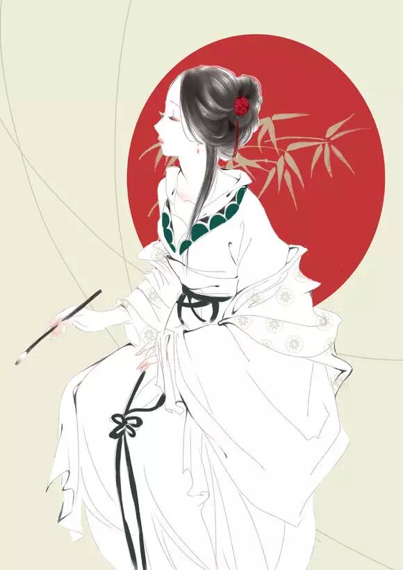 唯美古風(fēng)圖片:寒月退霜風(fēng)滿樓，夜靜人幽滿腔愁