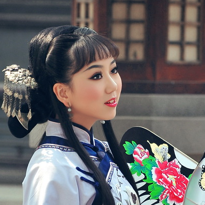 古典雅韻的女生頭像，唯美古風(fēng)真人頭像