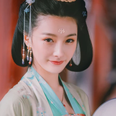 優(yōu)雅持傘女生頭像，唯美古風(fēng)真人頭像