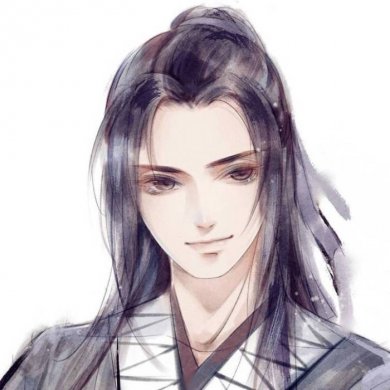 相見茫然詩意插畫，中國古風(fēng)手繪插畫