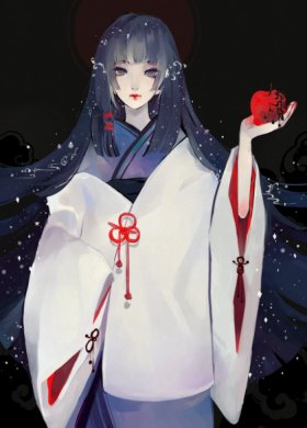 精美古風(fēng)服飾插畫，中國風(fēng)手繪插畫