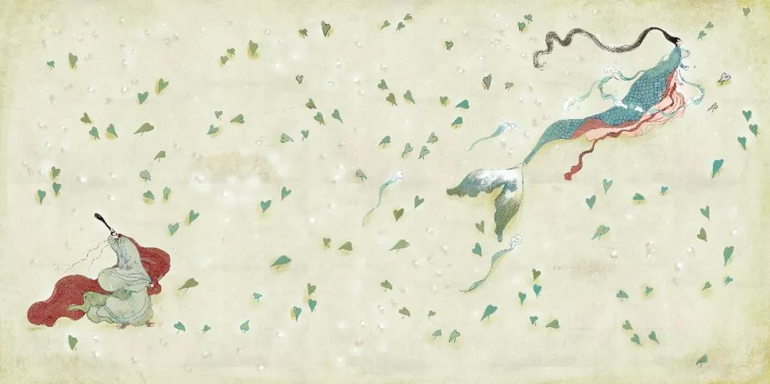 《洛神賦》繪本插畫，最美的中國式愛情！