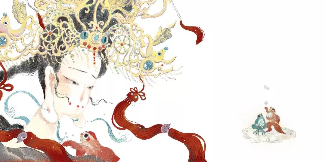 《洛神賦》繪本插畫，最美的中國式愛情！