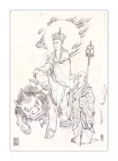 致敬經典《西游記》，傳統(tǒng)文化手繪插畫