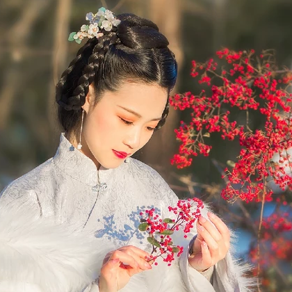 優(yōu)雅冰雪美人古風(fēng)頭像，唯美古風(fēng)真頭像