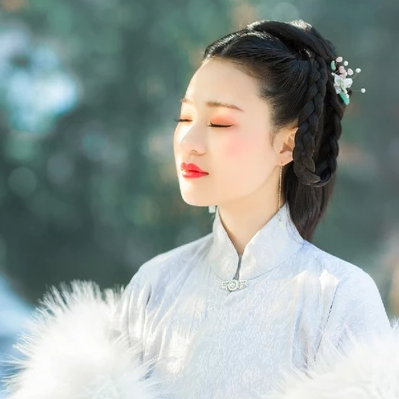 優(yōu)雅冰雪美人古風(fēng)頭像，唯美古風(fēng)真頭像