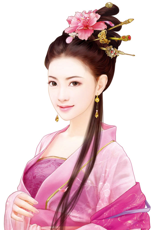 古風(fēng)中國(guó)風(fēng)人物插畫(huà)，五款唯美古風(fēng)人物圖片