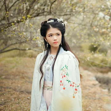 清新典雅女生頭像，唯美古風(fēng)真人頭像