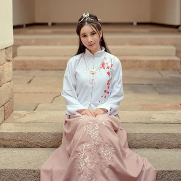 漢服清新女生頭像，唯美古風(fēng)真人頭像