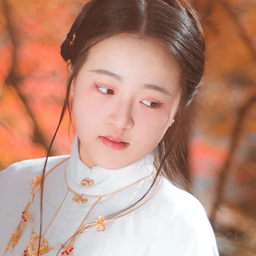 文藝看書女生頭像，唯美古風(fēng)真人頭像