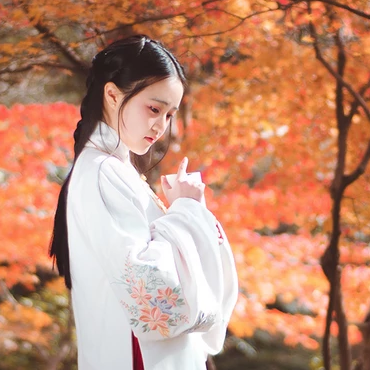 文藝看書女生頭像，唯美古風(fēng)真人頭像