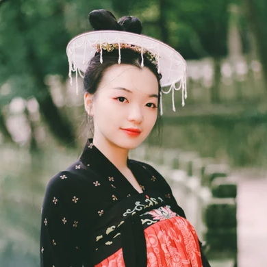 優(yōu)雅時尚女生頭像，唯美古風真人頭像