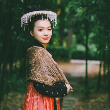優(yōu)雅時尚女生頭像，唯美古風真人頭像