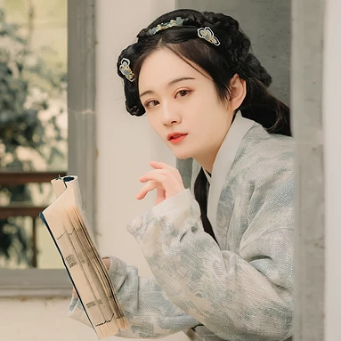 淡雅文藝小清新頭像，唯美古風真人頭像