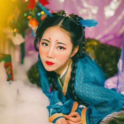 精靈可愛(ài)女生頭像，唯美古風(fēng)真人頭像