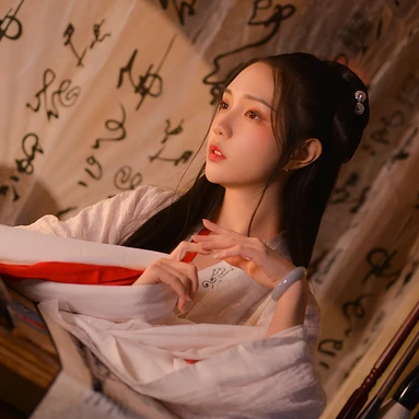 淡雅美人頭像，唯美古風(fēng)真人頭像