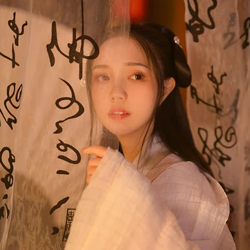 淡雅美人頭像，唯美古風(fēng)真人頭像