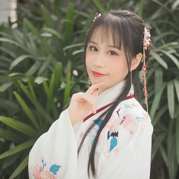 清新可愛漢服女生頭像，唯美古風(fēng)真人頭像