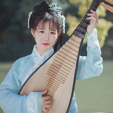 文藝女生頭像，唯美古風真人頭像