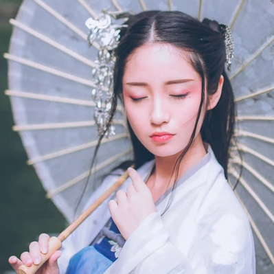 清秀女生頭像，唯美古風(fēng)真人頭像