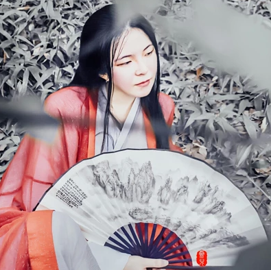 冰雪柔情少女頭像，唯美古風(fēng)真人頭像