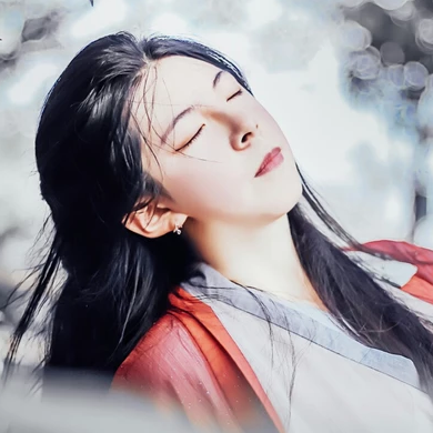 冰雪柔情少女頭像，唯美古風(fēng)真人頭像