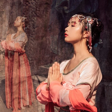 浮世年華少女頭像，唯美古風(fēng)真人頭像