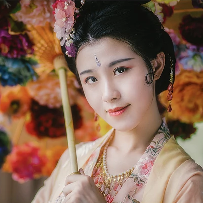 花樣年華女子頭像，唯美古風(fēng)真人頭像