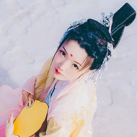 冰雪美人飄逸唯美頭像，唯美古風(fēng)女子頭像