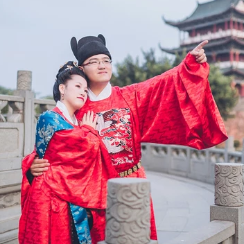 執(zhí)子之手與子偕老唯美頭像，唯美古風(fēng)情侶頭像