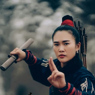 霸氣俠客頭像，唯美古風(fēng)真人頭像