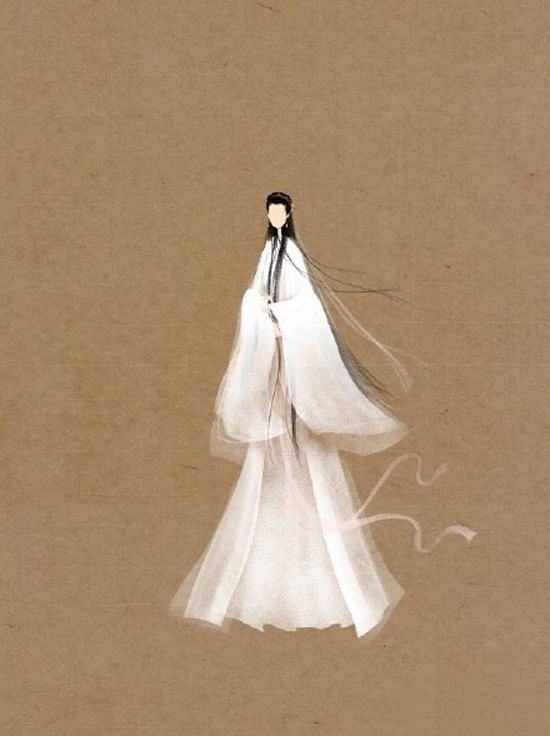 經(jīng)典古風(fēng)電視劇插畫，人生若只如初見