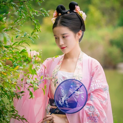 美人來此時(shí)尚典雅，唯美古風(fēng)真人頭像