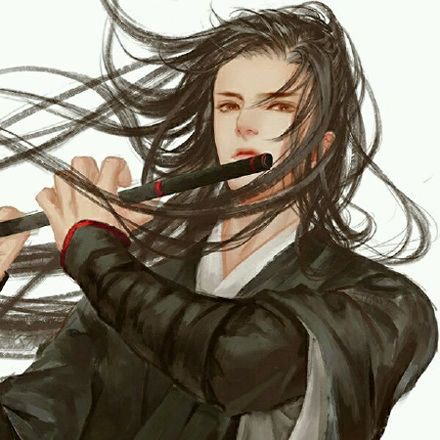 唯美男子古風頭像，人生皆回憶