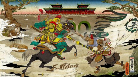 《刀鋒鐵騎》長卷，精美插畫