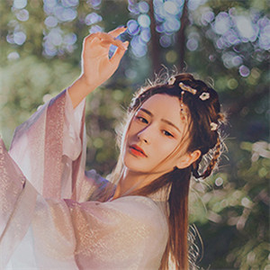 星輝光影漢服古風(fēng)女子頭像，妖媚女生頭像