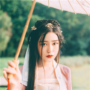 灼灼風姿古風真人頭像，好看的女生qq頭像