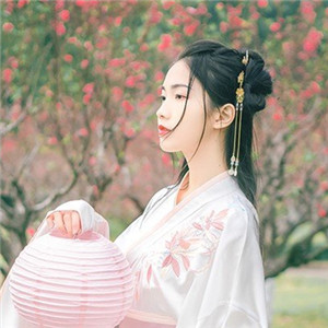 輕盈溫婉的古風女子頭像，中國古典風格qq頭像